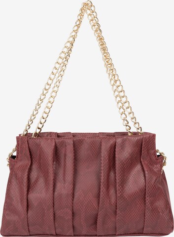 faina Shoulder Bag in Red: front