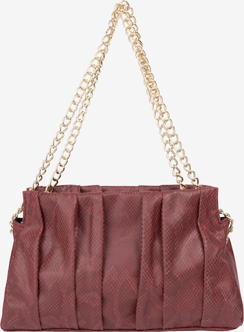 faina Schultertasche in Rot: Vorderseite