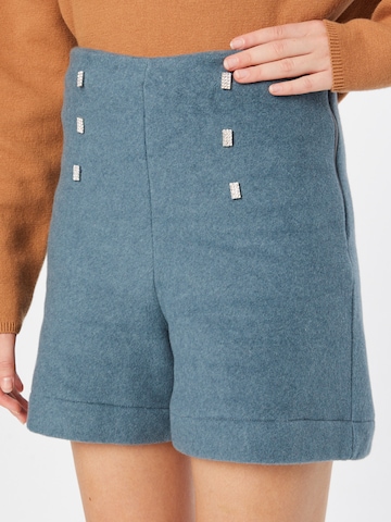 KAN Normalny krój Spodnie 'AQUAMARINE' w kolorze niebieski