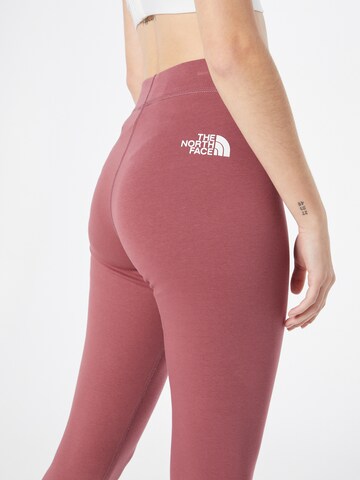 THE NORTH FACE Skinny Leggings in Red