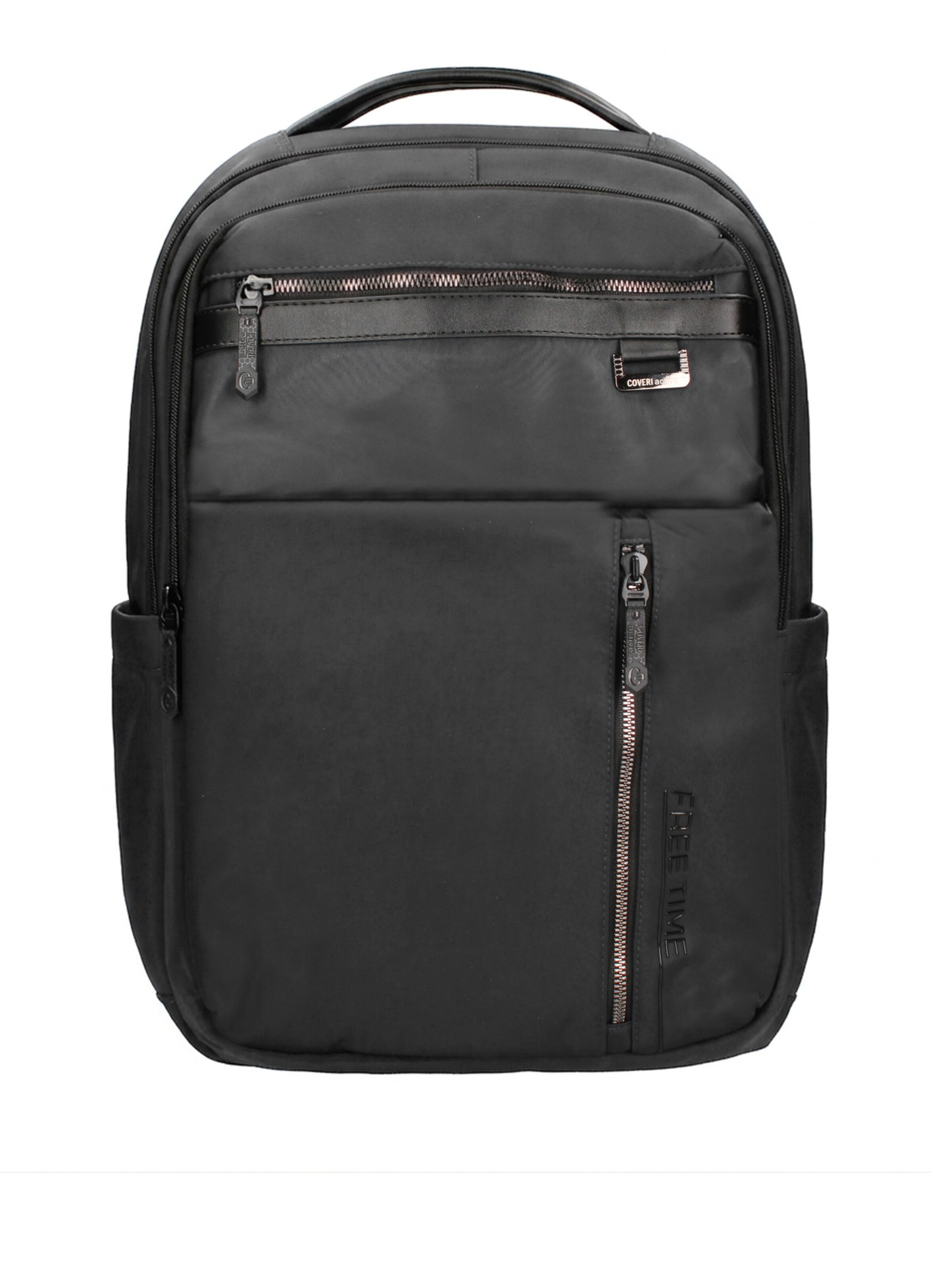 Zaino 'Zaino Coveri Collection poliestere con zip' di Coveri Collection in grigio: frontale