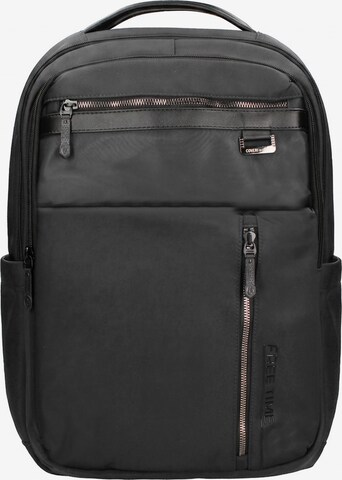 Zaino 'Zaino Coveri Collection poliestere con zip' di Coveri Collection in grigio: frontale