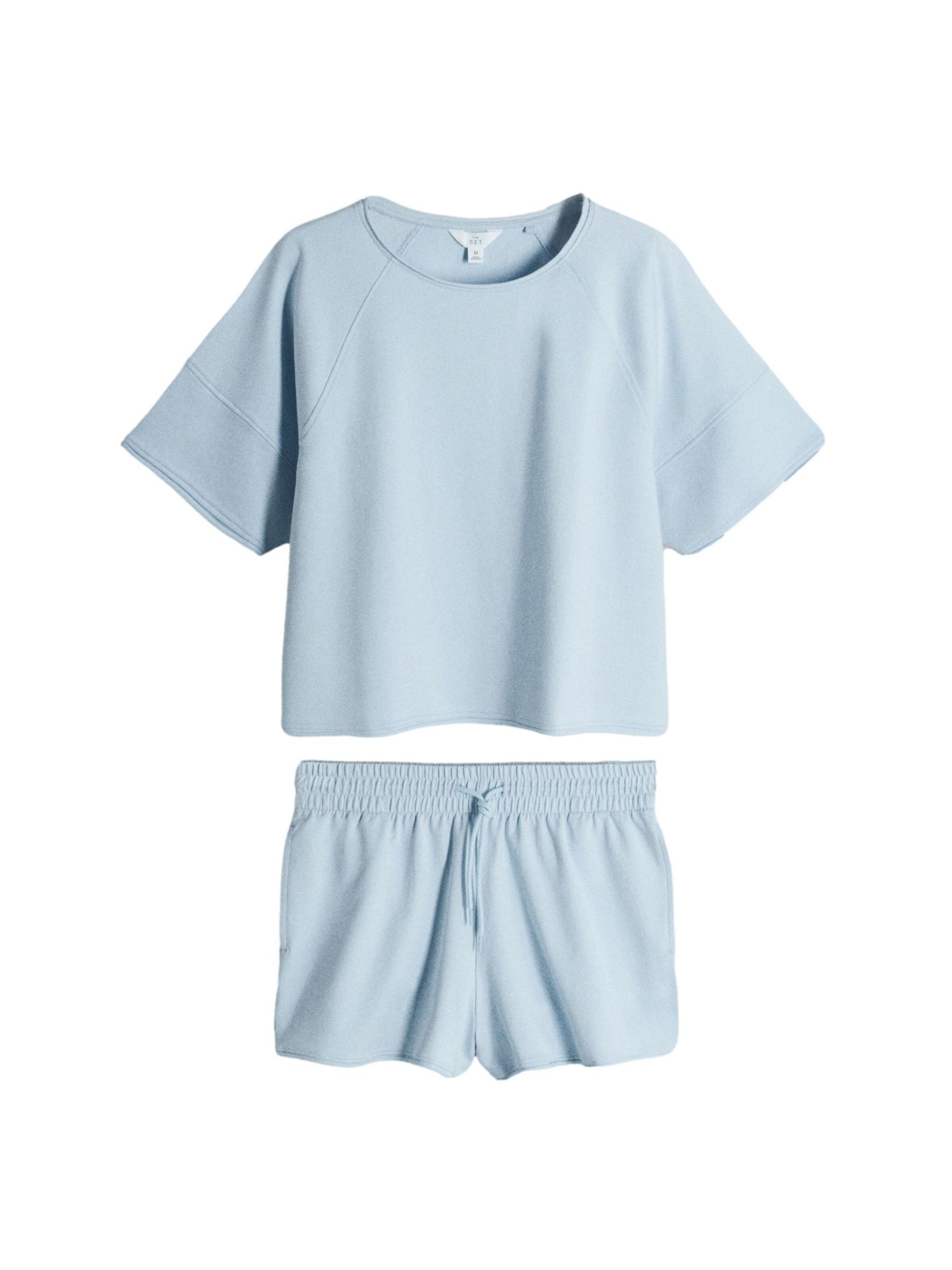 The Set Joggingová súprava - Modrá: predná strana