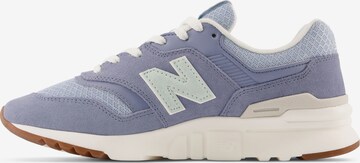 new balance Trampki niskie '997' w kolorze niebieski