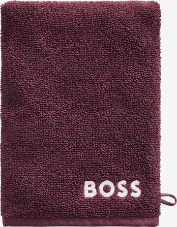 BOSS Home Washcloth 'PLAIN' in Red