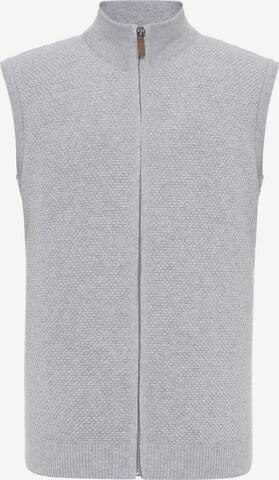 Vestes en maille Jimmy Sanders en gris : devant