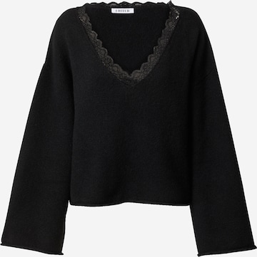 EDITED Sweater 'Amanda' in Black: front