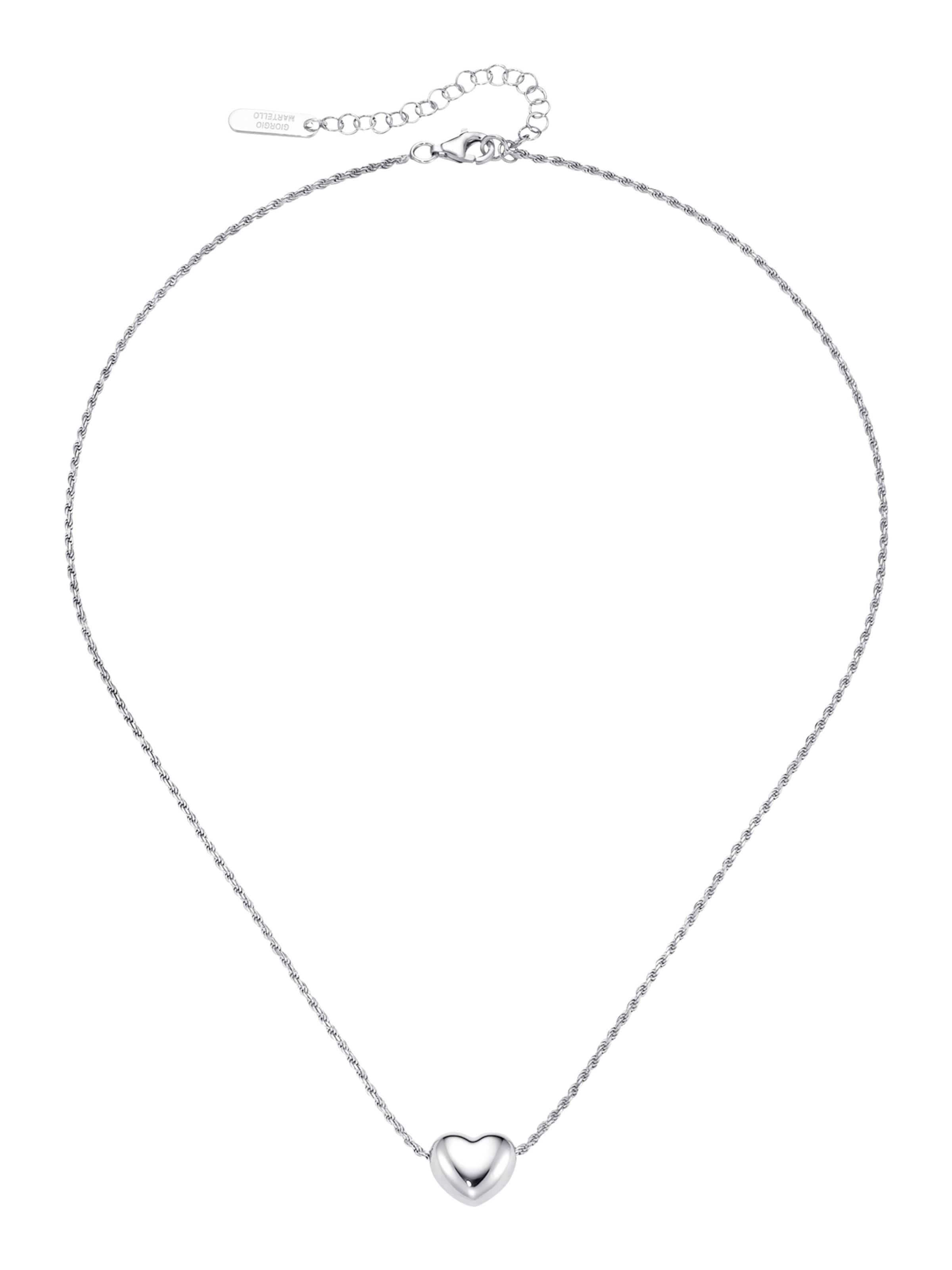 Collana di Giorgio Martello Milano in argento: frontale