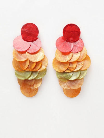 AVANT-GARDE PARIS Pendientes 'Carmenra' en mezcla de colores, Vista del producto