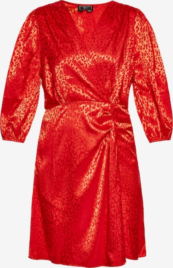 faina Kleid in orangerot, Produktansicht