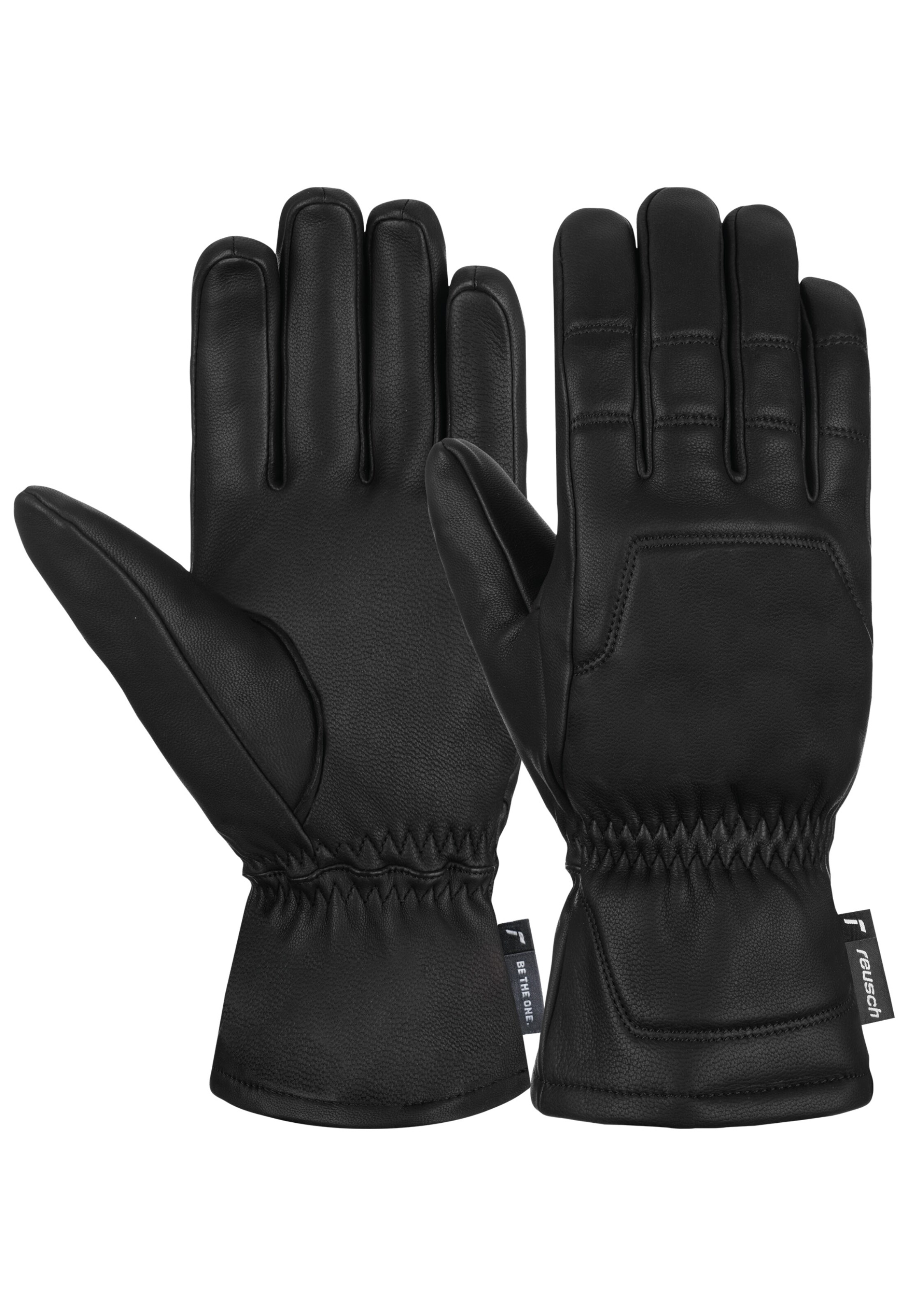 REUSCH Full finger gloves 'Sense' in Black: front