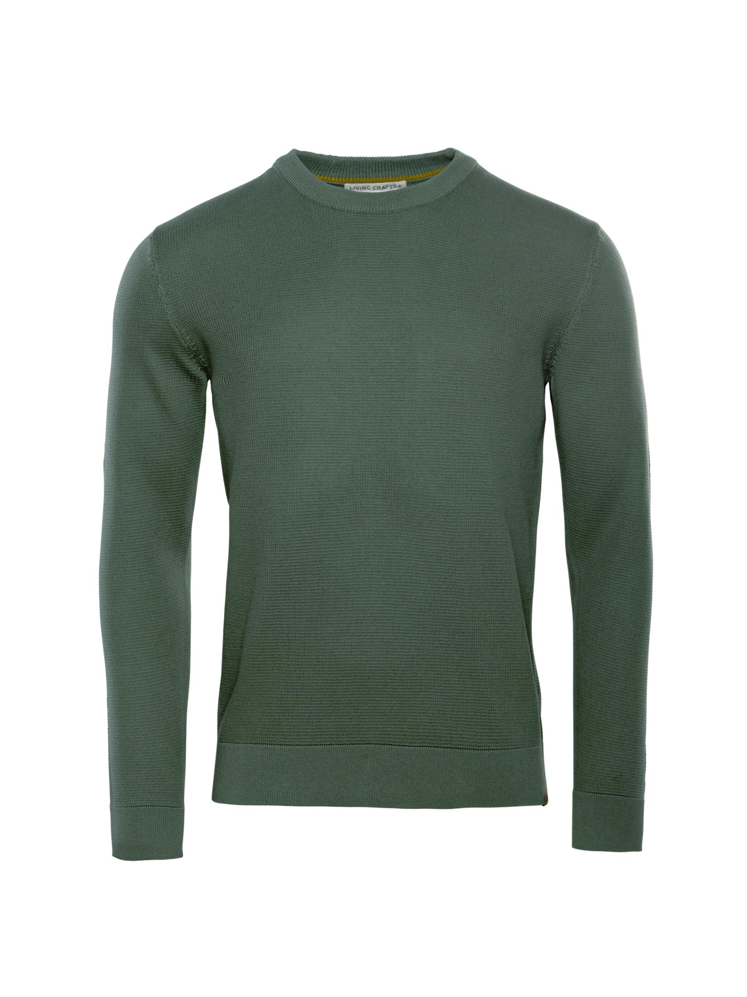 Living Crafts Sweater 'SAFIR' in L in Green, Item view