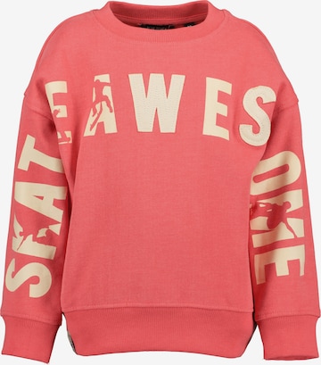 BLUE SEVEN Collegepaita värissä punainen: etupuoli