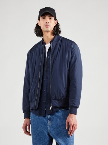 SELECTED HOMME Tussenjas in Blauw: voorkant