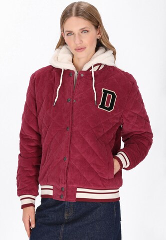 DreiMaster Vintage - Chaqueta de invierno en rojo: frente