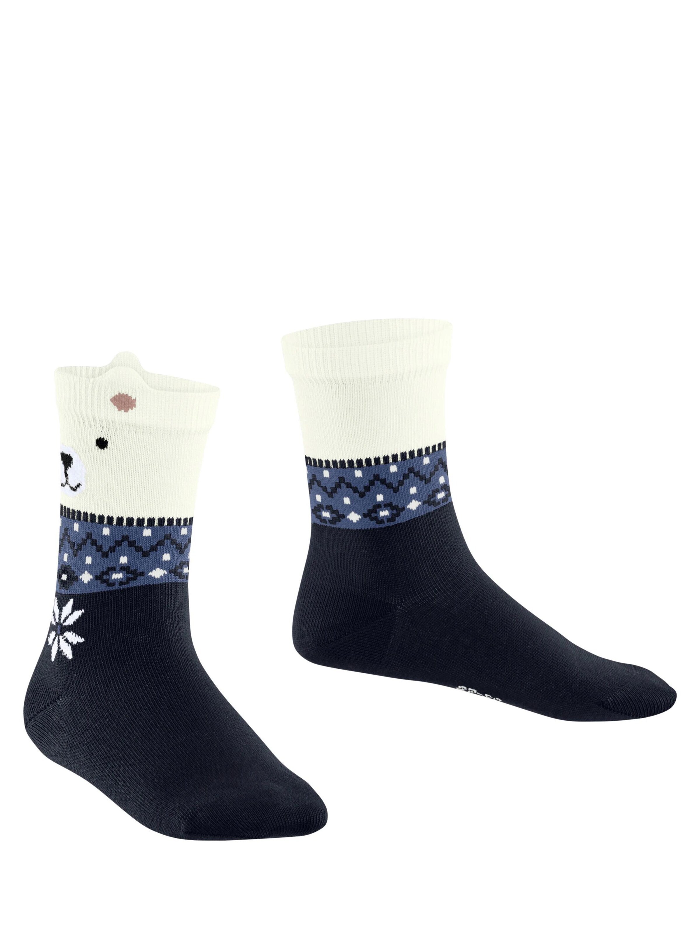 FALKE Socks 'Ice Bear' in Blue