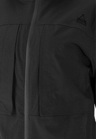 SOS Weatherproof jacket 'Seceda' in Black
