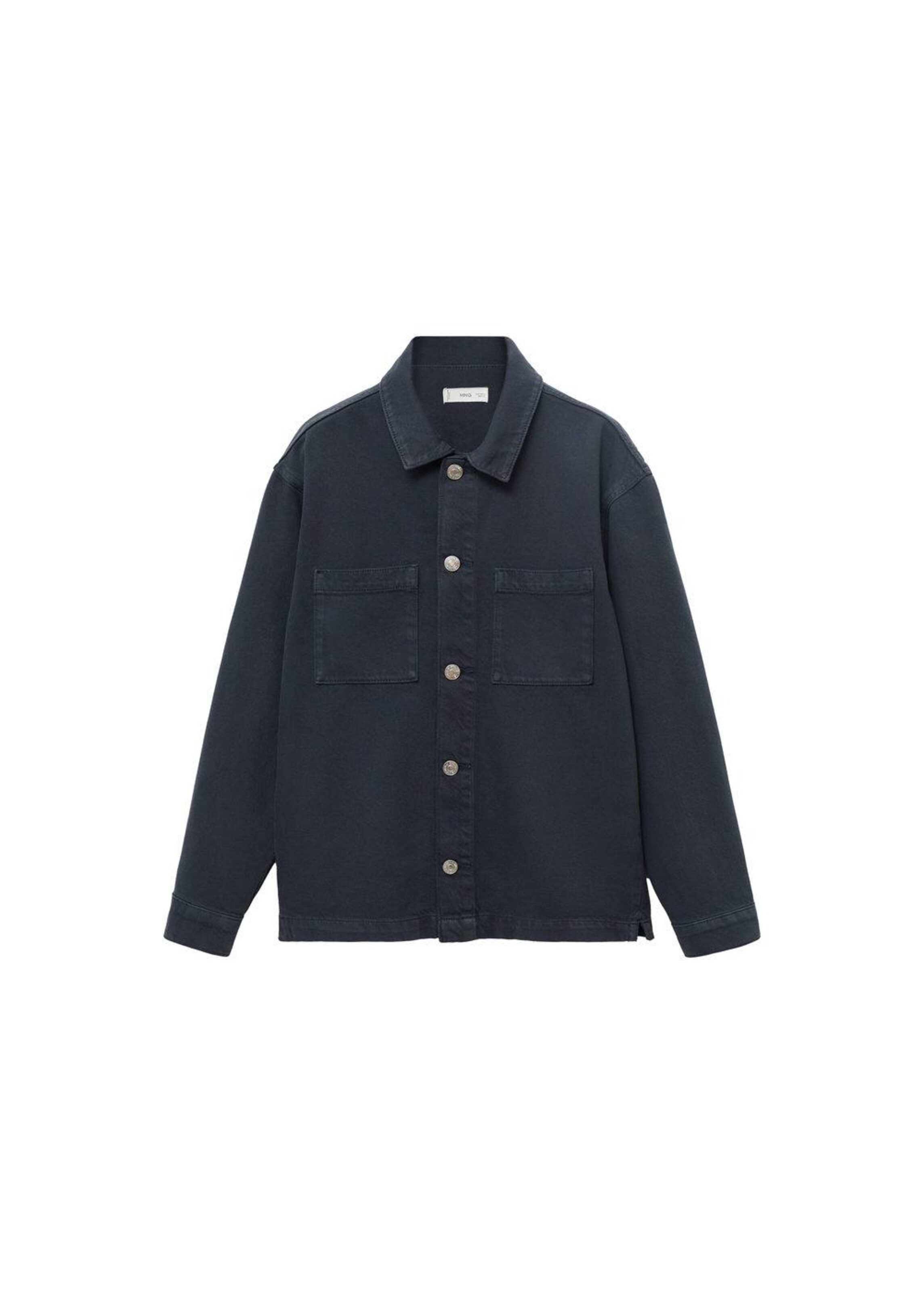 MANGO TEEN Between-Season Jacket 'Sobre' in Blue: front