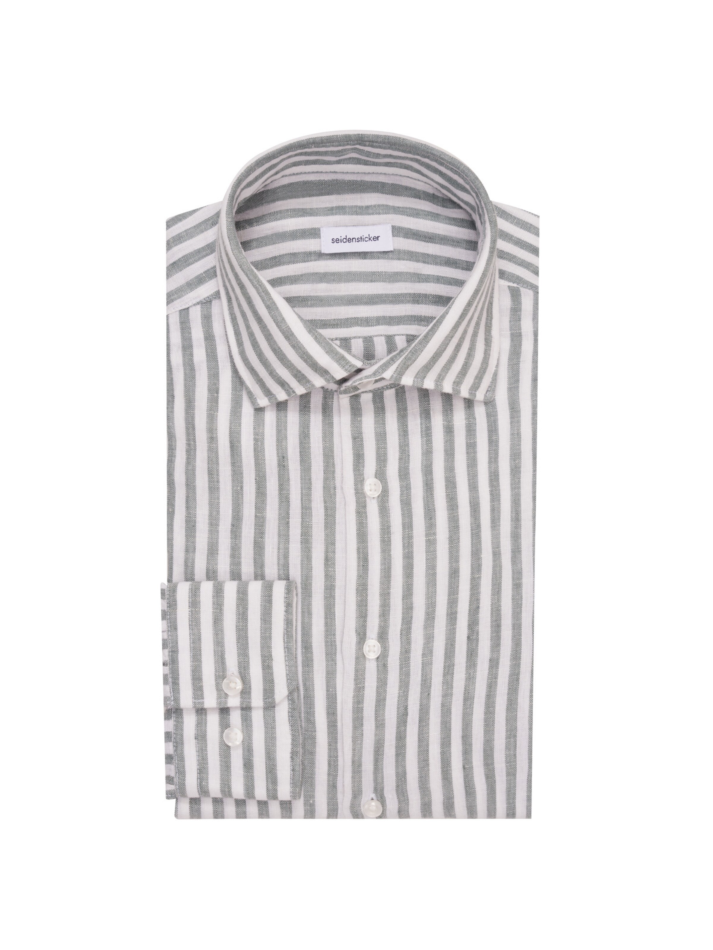 SEIDENSTICKER Slim fit Overhemd in Groen