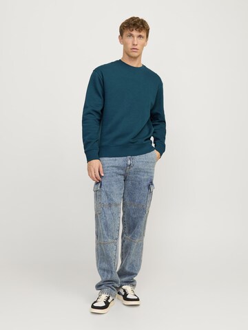 JACK & JONES Sweatshirt 'JJEStar' in Blau