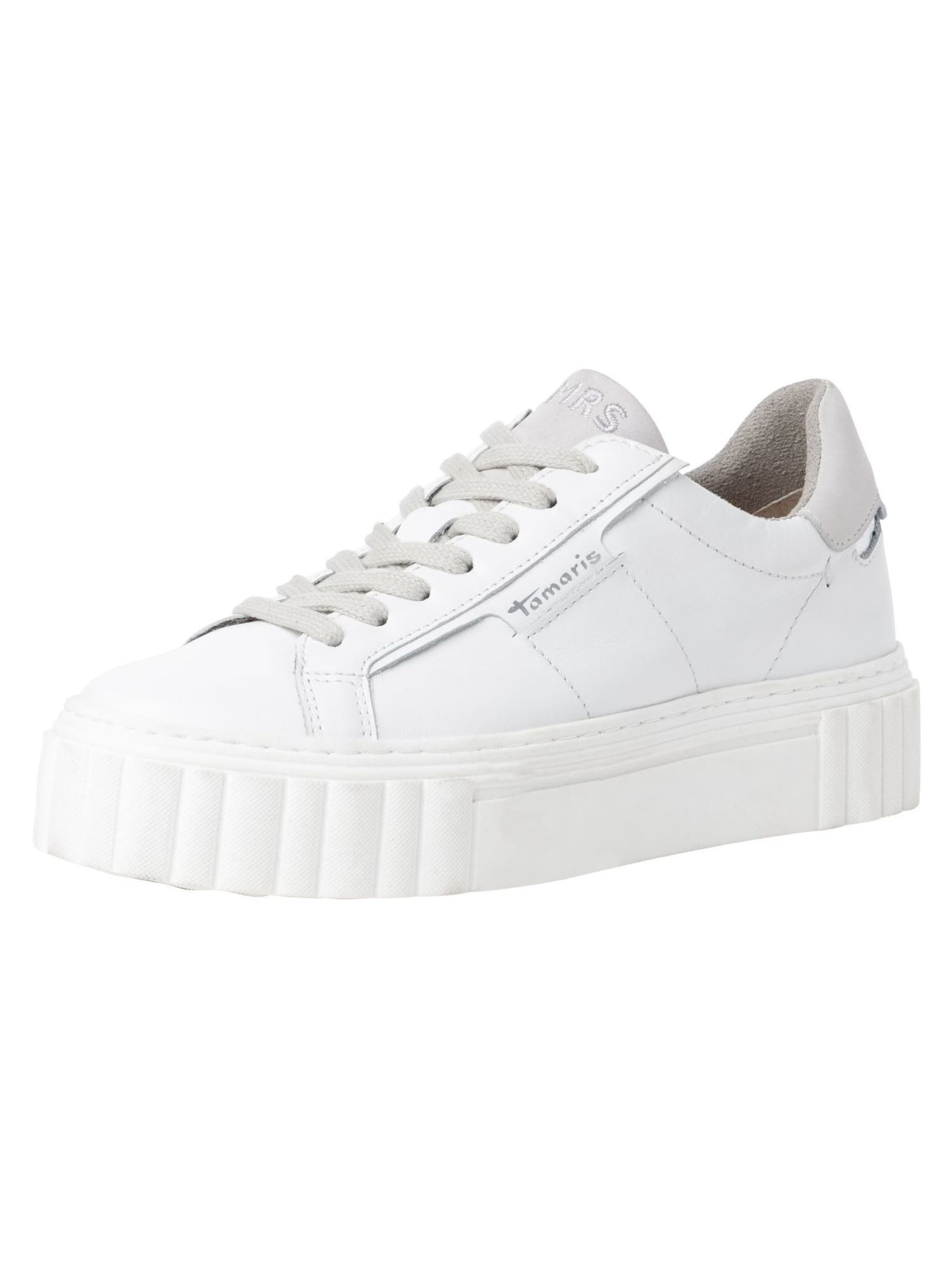 Sneaker bassa di Tamaris in bianco: frontale