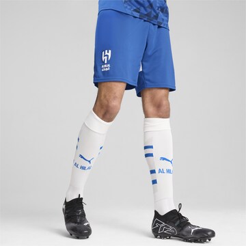 PUMA Regular Sports trousers 'Al Hilal Saudi F.C.' in Blue: front