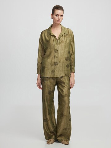 Ipekyol Blouse 'Jacquard' in Groen