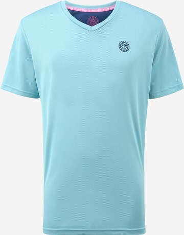 T-Shirt fonctionnel 'Ted' BIDI BADU en bleu : devant