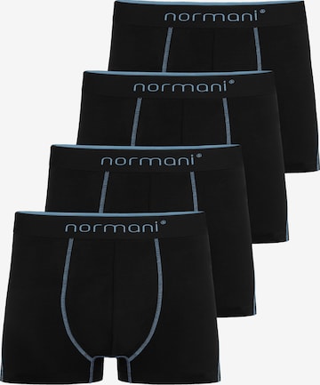 Boxers normani en noir : devant