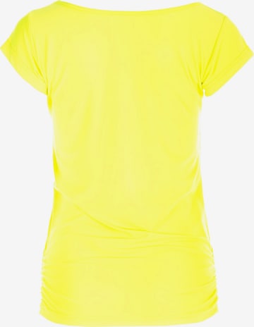 Winshape Λειτουργικό μπλουζάκι 'AET106' σε κίτρινο