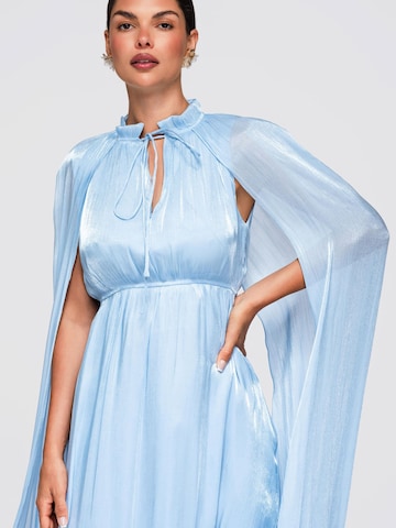 Ombre Abendkleid‌‌‌‌‌‌ in Blau