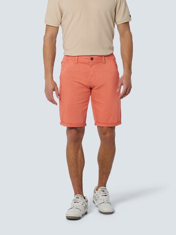 Regular Pantalon chino No Excess en orange