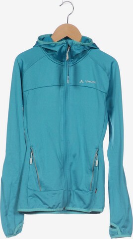 VAUDE Sweatshirt & Zip-Up Hoodie in XS in Blue: front