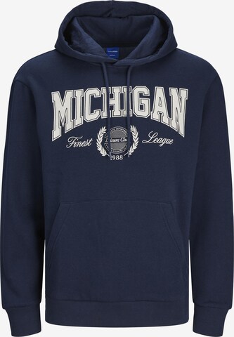 JACK & JONES Sweatshirt 'Bradley Mitch' in Blauw: voorkant