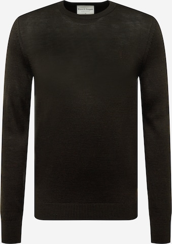 Bruun & Stengade Pullover 'Jupiter' i brun: forside