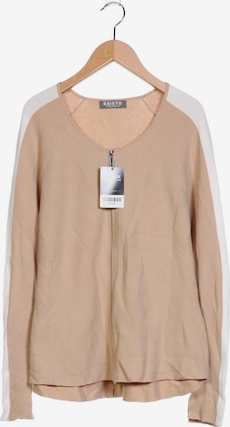 ESISTO Sweater & Cardigan in L in Beige: front