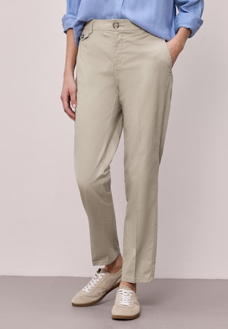 STREET ONE Slimfit Hose in Grau: Vorderseite