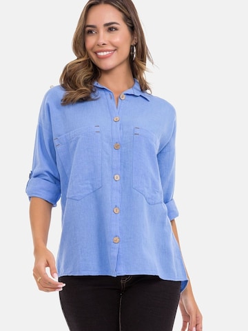 CIPO & BAXX Blouse in Blauw