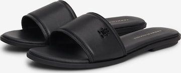 TOMMY HILFIGER Pantolette in Schwarz