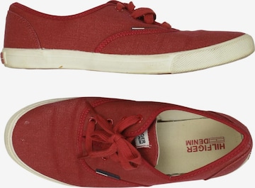 Tommy Jeans Sneaker 38 in Rot: Vorderseite
