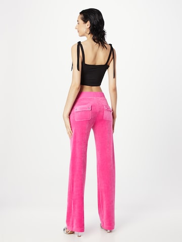Juicy Couture Normalny krój Spodnie 'DEL RAY' w kolorze różowy