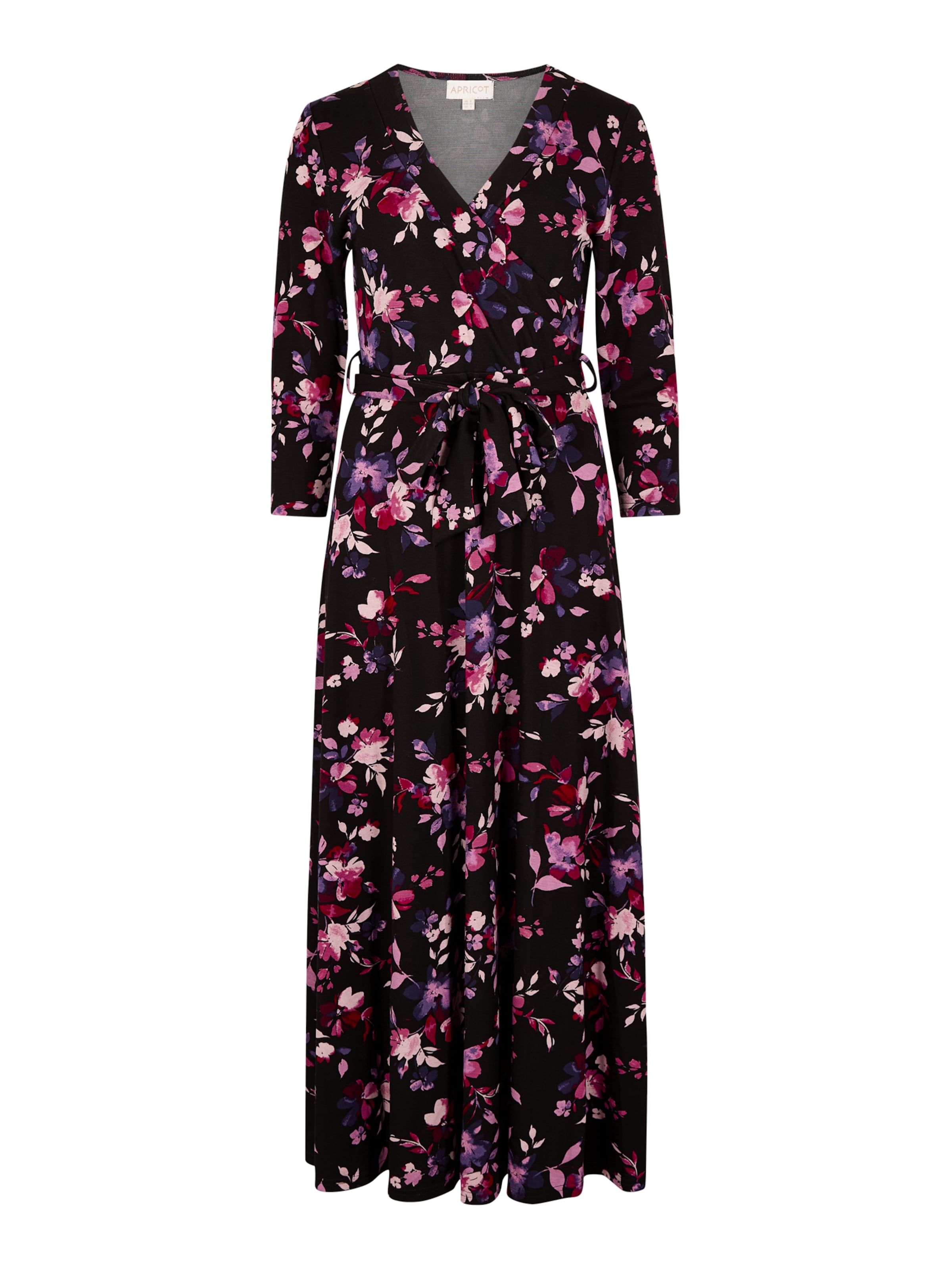 Robe Apricot en noir : devant