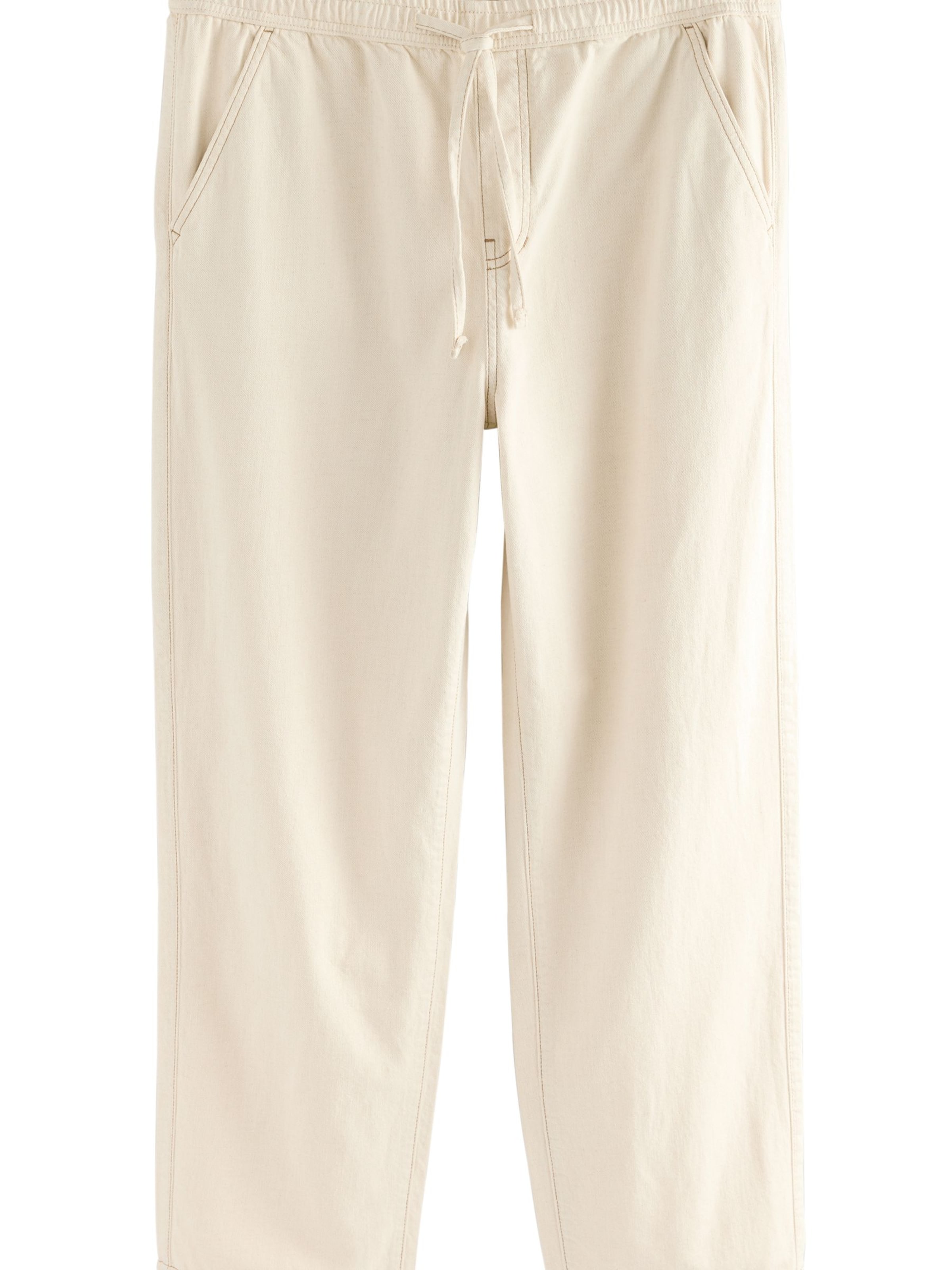 Next Wide leg Byxa i beige: framsida