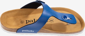 Palado T-Bar Sandals 'Kos' in Blue