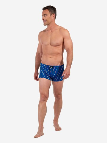 Shorts de bain ' Swim Shorts Calcio ' HOM en bleu