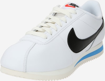 Nike Sportswear Platform trainers 'Cortez' in Blue / Red / Black / White, Item view