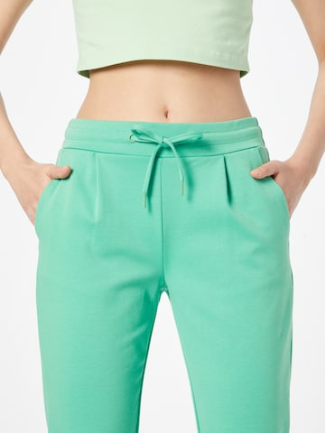 ICHI Zúžený Kalhoty 'KATE' – zelená