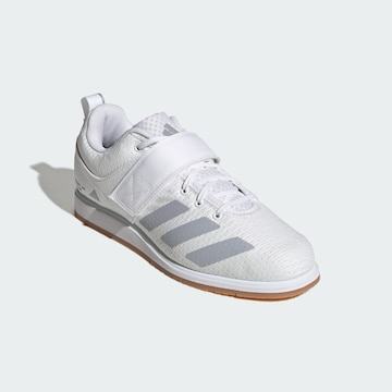 Chaussure de sport 'Powerlift 5' ADIDAS PERFORMANCE en blanc