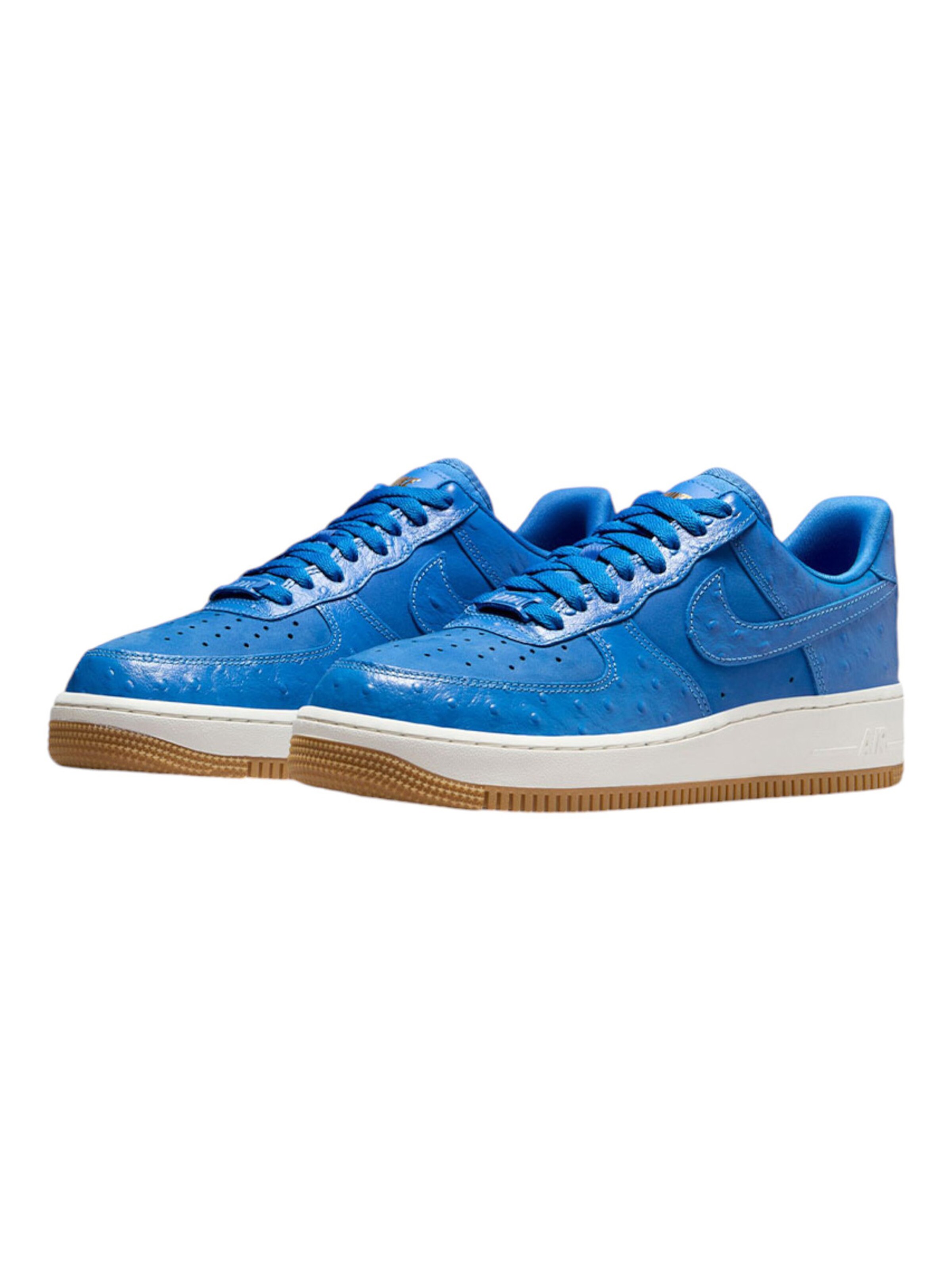 Nike Sportswear Sneakers laag 'Air Force 1' in Blauw: voorkant