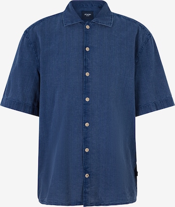 JOOP! Jeans Comfort fit Button Up Shirt 'Hanno' in Blue: front